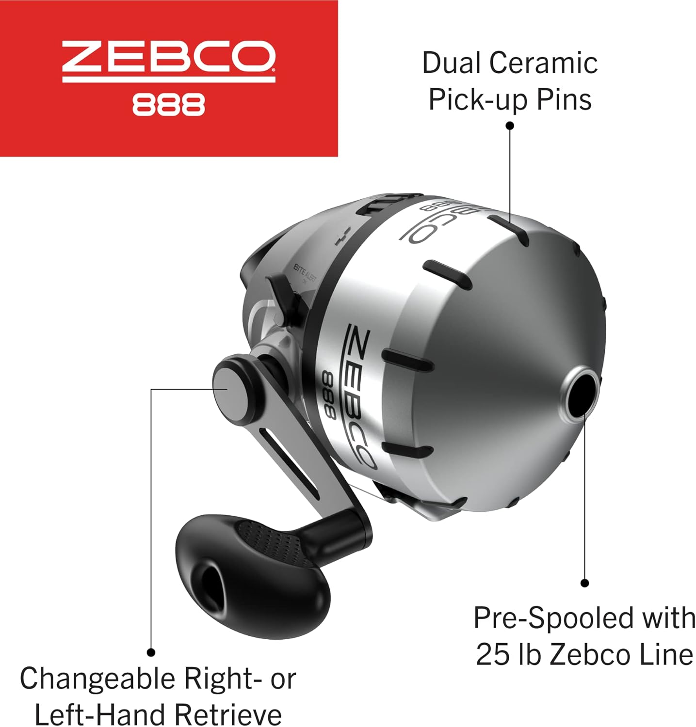 Zebco Spincast Fishing Reel